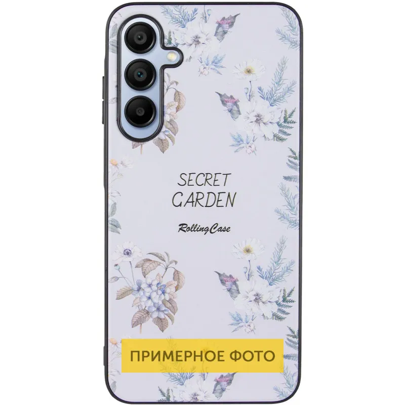 TPU+PC чохол Secret Garden для Samsung Galaxy A06 White — фото 3