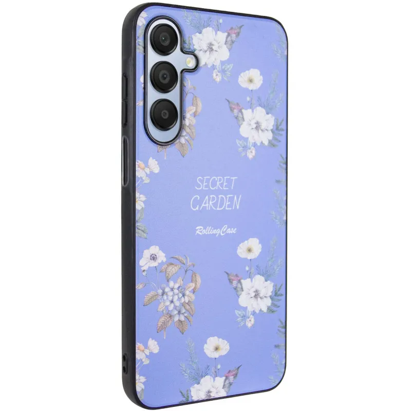 TPU+PC чохол Secret Garden для Samsung Galaxy A15 4G/5G Lilac