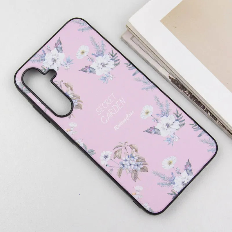 TPU+PC чохол Secret Garden для Samsung Galaxy A15 4G/5G Pink — фото 4