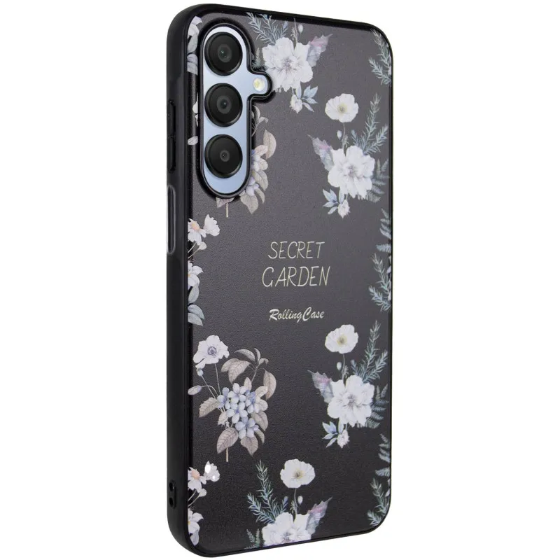 TPU+PC чохол Secret Garden для Samsung Galaxy A15 4G/5G Black