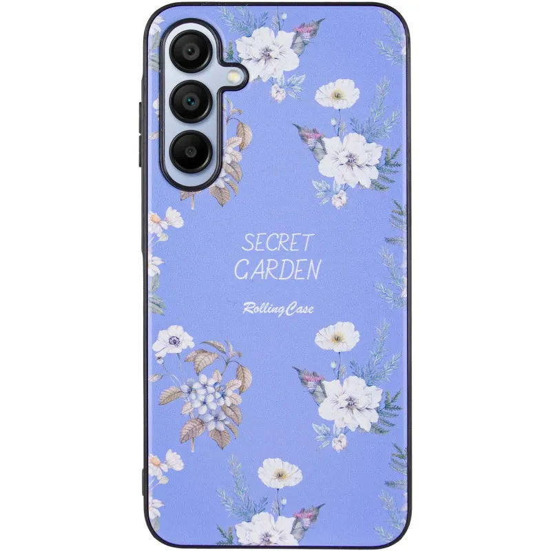 TPU+PC чохол Secret Garden для Samsung Galaxy A25 5G Lilac — фото 2