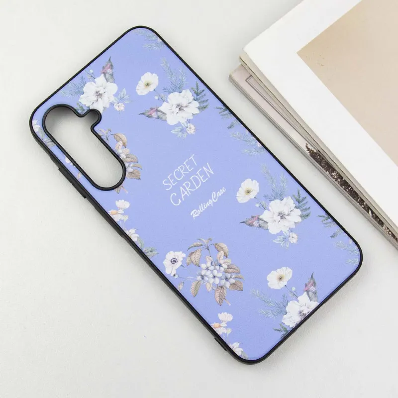 TPU+PC чохол Secret Garden для Samsung Galaxy A25 5G Lilac — фото 3