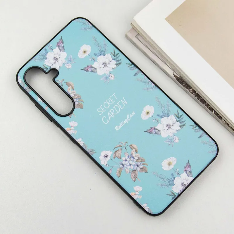 TPU+PC чохол Secret Garden для Samsung Galaxy A25 5G Mint — фото 3