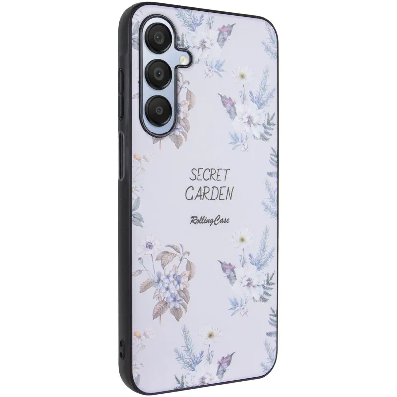 TPU+PC чохол Secret Garden для Samsung Galaxy A25 5G White