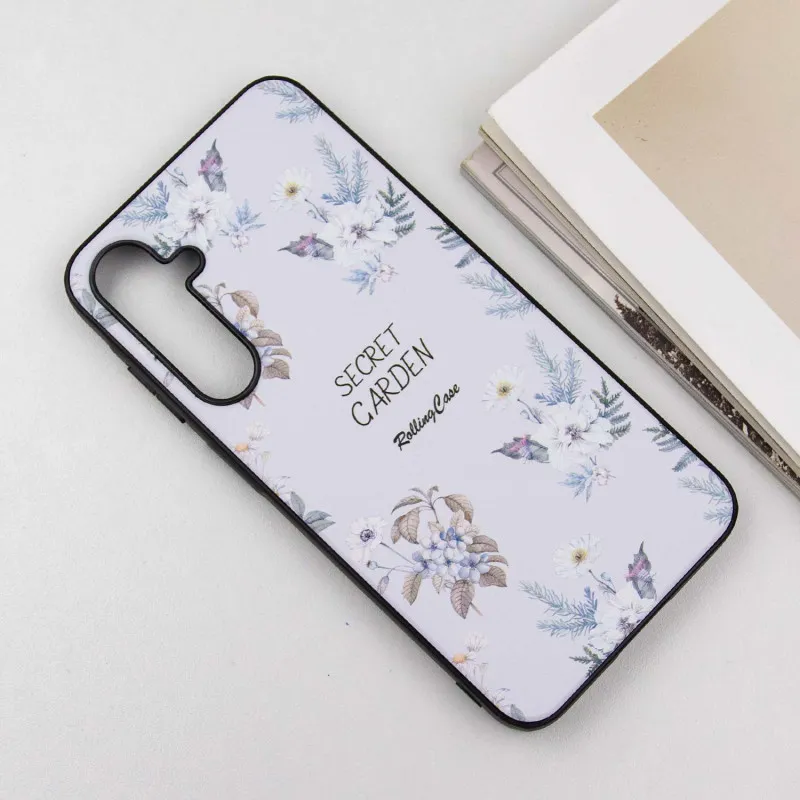 TPU+PC чохол Secret Garden для Samsung Galaxy A25 5G White — фото 3