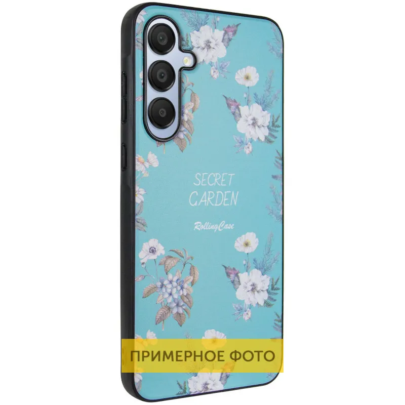 TPU+PC чохол Secret Garden для Xiaomi Redmi 13C / Poco C65 Mint