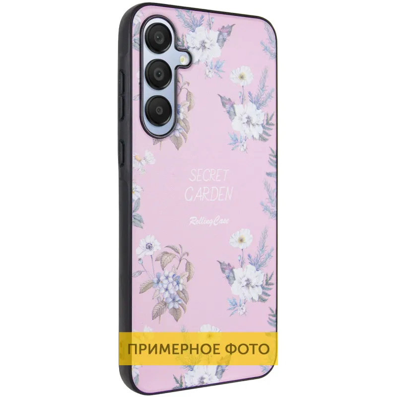 TPU+PC чохол Secret Garden для Xiaomi Redmi 13C / Poco C65 Pink