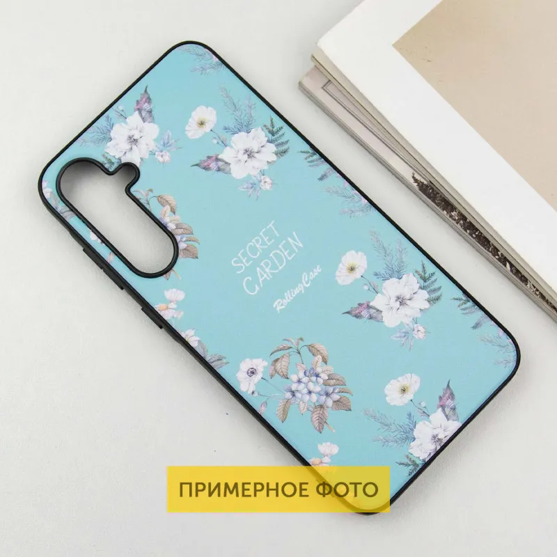 TPU+PC чохол Secret Garden для Xiaomi Poco X6 / Note 13 Pro 5G Mint — фото 4