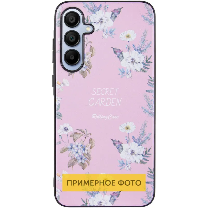 TPU+PC чохол Secret Garden для Xiaomi Poco X6 / Note 13 Pro 5G Pink — фото 2