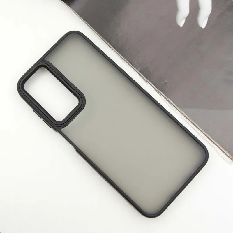 Чохол TPU+PC Lyon Frosted для Samsung Galaxy A24 4G Black — фото 3