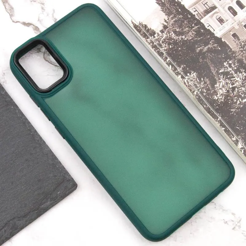 Чохол TPU+PC Lyon Frosted для Samsung Galaxy A51 Green — фото 5