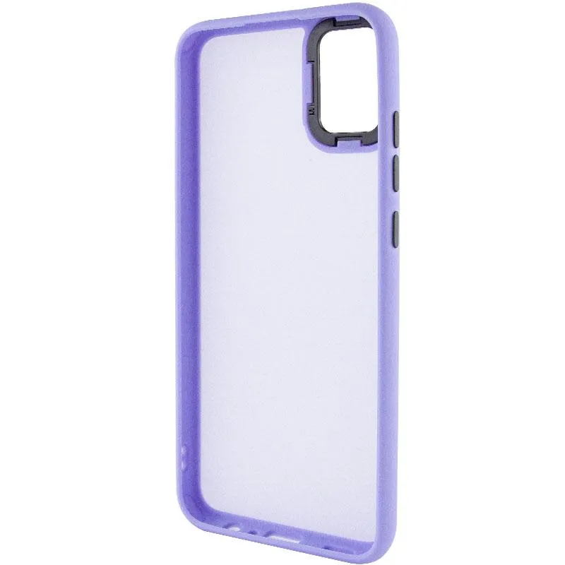 Чохол TPU+PC Lyon Frosted для Samsung Galaxy A51 Purple — фото 4
