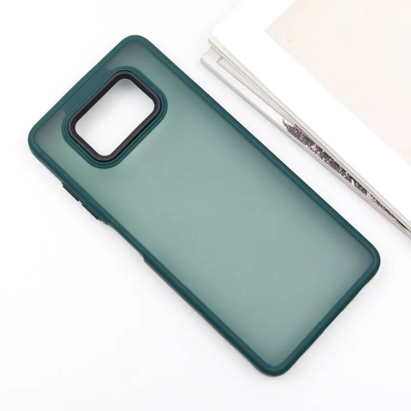 Чохол TPU+PC Lyon Frosted для Xiaomi Poco X3 NFC / Poco X3 Pro Green — фото 2