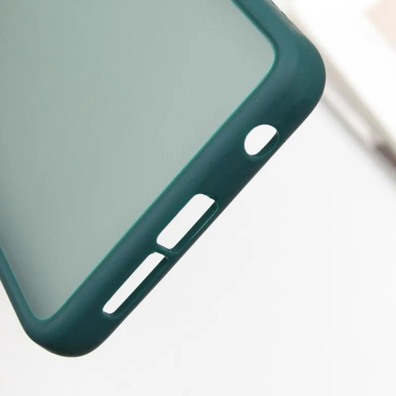 Чохол TPU+PC Lyon Frosted для Xiaomi Poco X3 NFC / Poco X3 Pro Green — фото 6