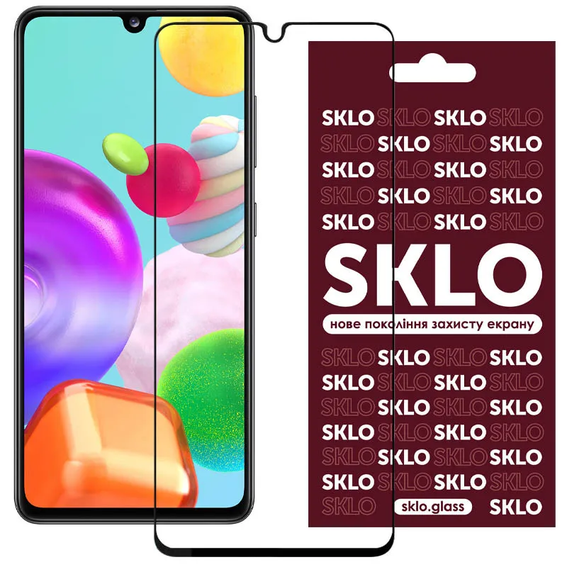 Захисне скло SKLO 3D для Samsung Galaxy A16 4G/5G / A26 5G Чорний