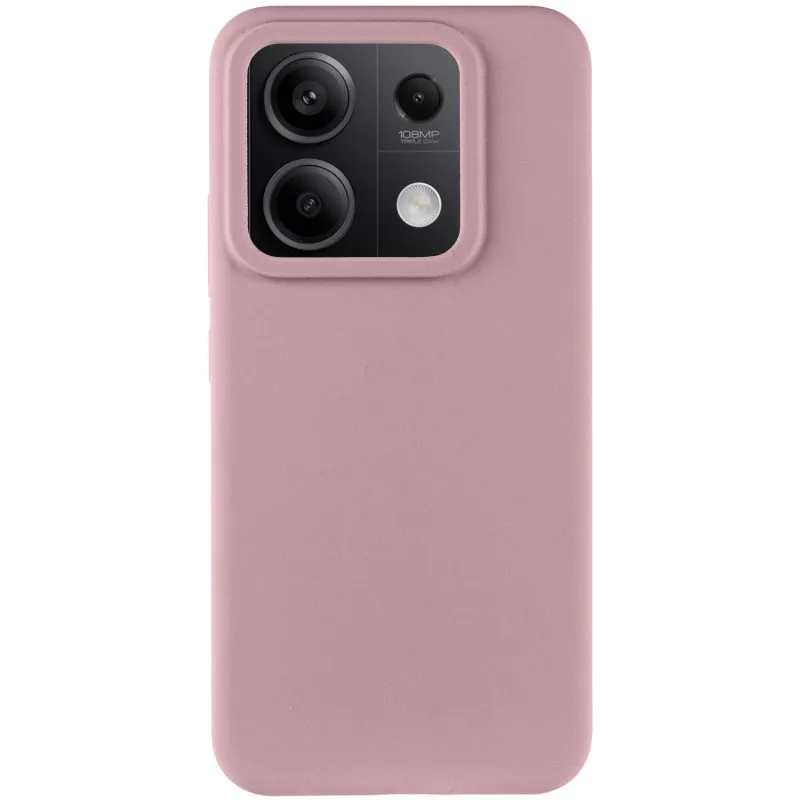 Чохол Silicone Cover Lakshmi для Xiaomi Redmi Note 13 5G Рожевий / Pink Sand