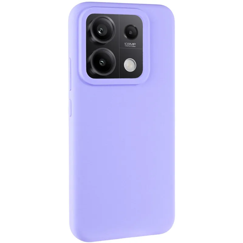 Чохол Silicone Cover Lakshmi для Xiaomi Redmi Note 13 5G Бузковий / Dasheen