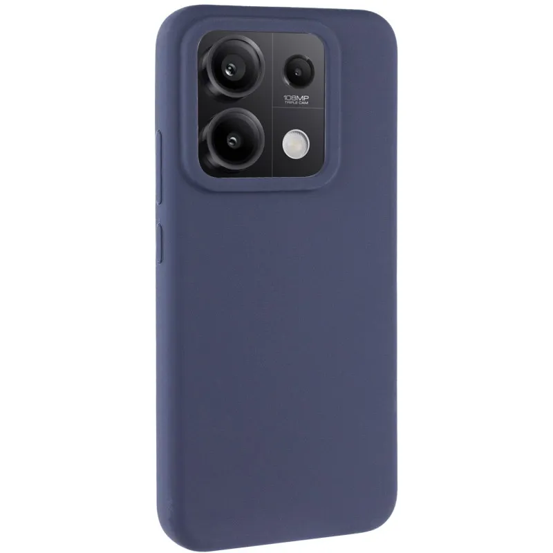 Чохол Silicone Cover Lakshmi для Xiaomi Redmi Note 13 5G Темно-синій / Midnight blue