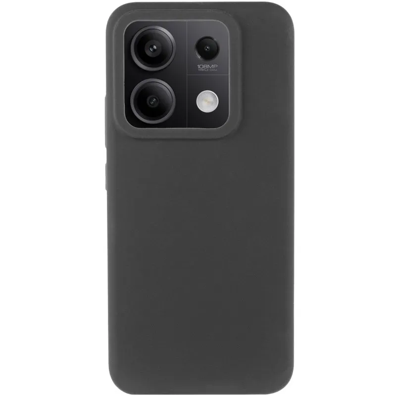 Чохол Silicone Cover Lakshmi для Xiaomi Redmi Note 13 5G Чорний / Black — фото 3