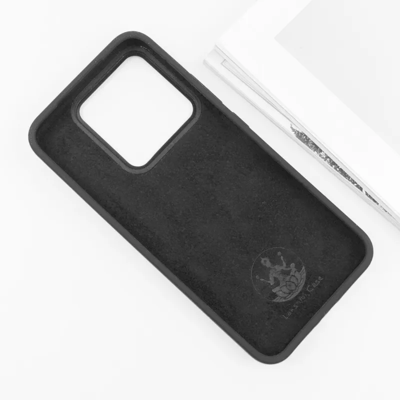 Чохол Silicone Cover Lakshmi для Xiaomi Redmi Note 13 5G Чорний / Black — фото 5