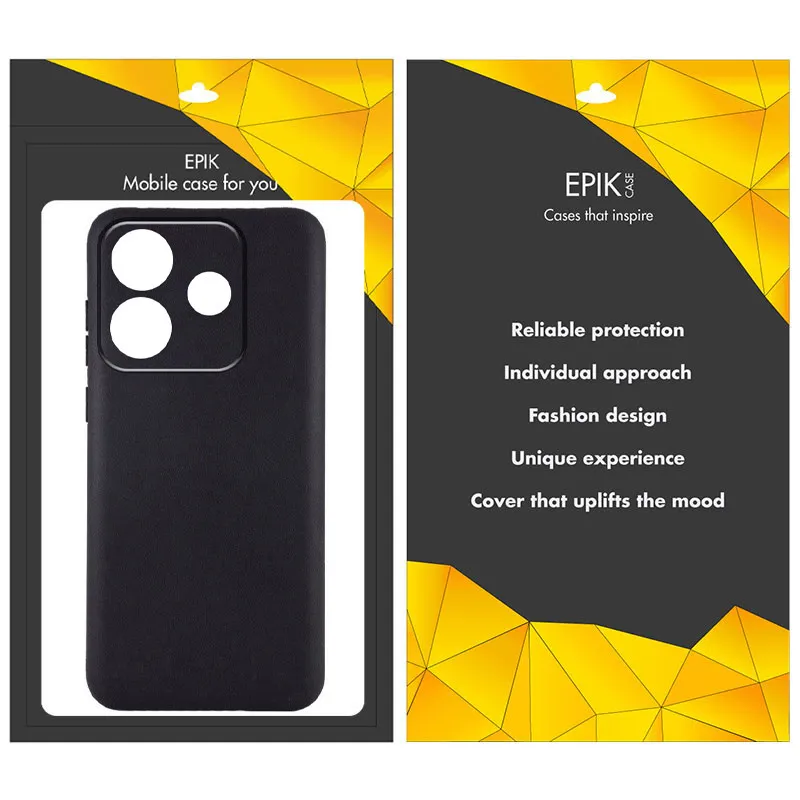 Чохол TPU Epik Black Full Camera для Xiaomi Redmi Note 14 5G Чорний — фото 3