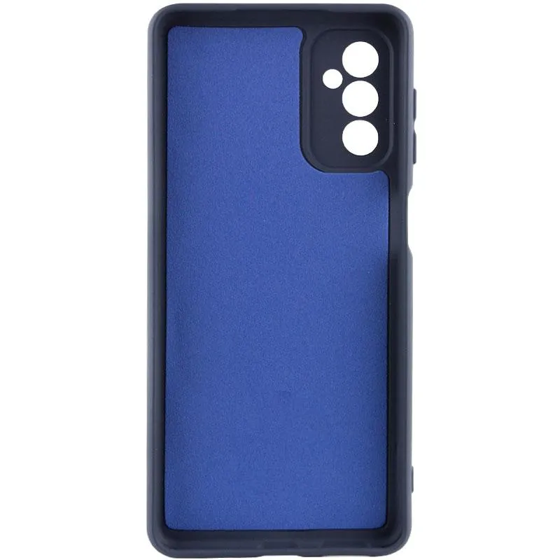 Чохол TPU GETMAN Liquid Silk Full Camera для Samsung Galaxy A34 5G Синій / Midnight Blue — фото 3