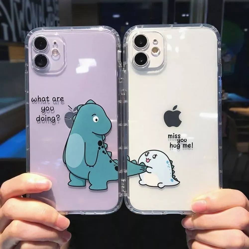 Cute Cartoon Animal Dinosaur TPU Case iPhone 13 6.1 — Design 1 — фото 3