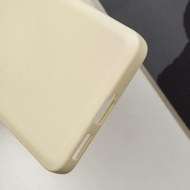 Чохол TPU GETMAN Liquid Silk Full Camera для Xiaomi Poco X6 Pro Пісочний / Sand — фото 7