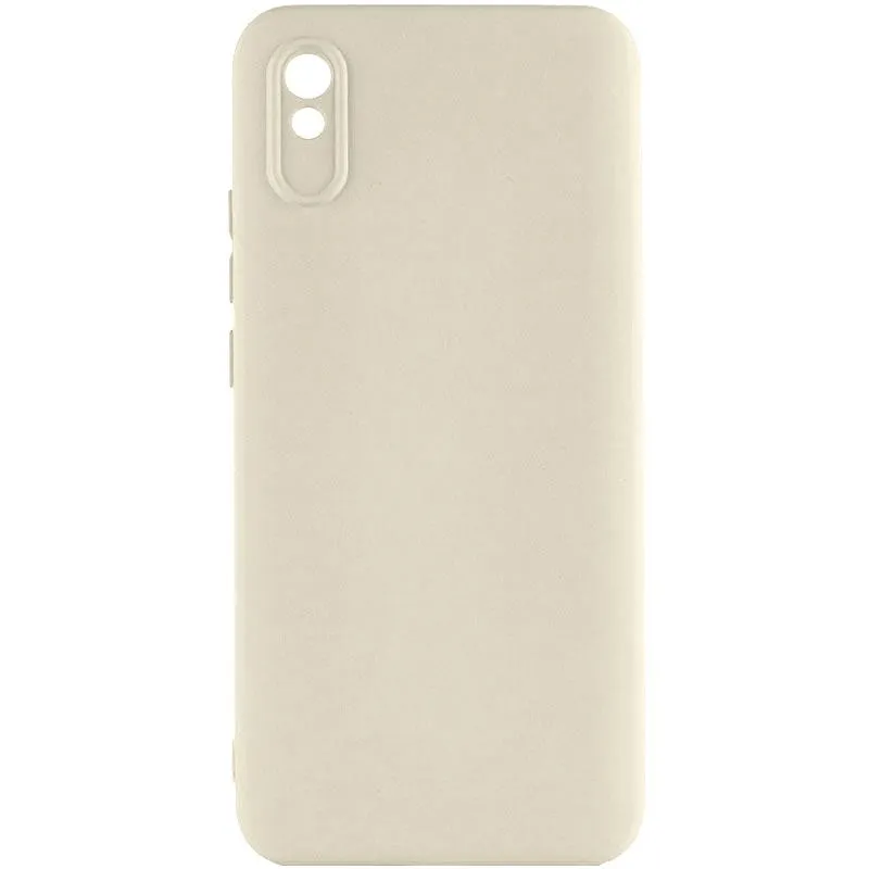 Чохол TPU GETMAN Liquid Silk Full Camera для Xiaomi Redmi 9A Пісочний / Sand
