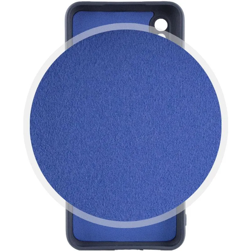 Чохол TPU GETMAN Liquid Silk Full Camera для Xiaomi Redmi 9A Синій / Midnight Blue — фото 2