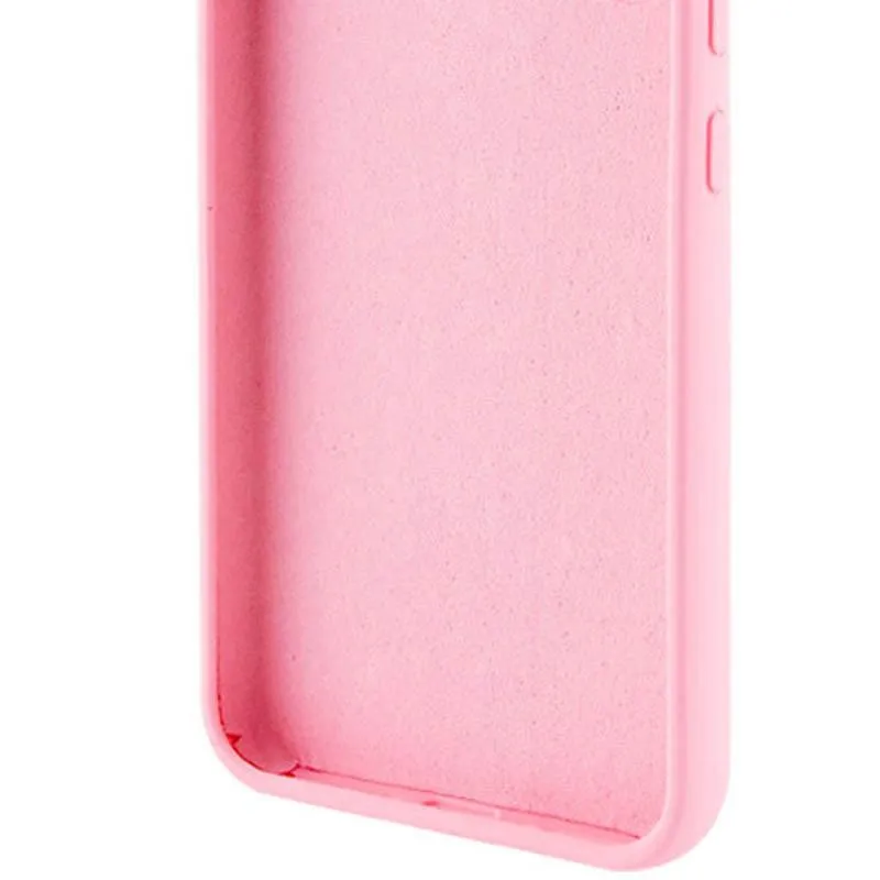 Чохол TPU GETMAN Liquid Silk Full Camera для Xiaomi Redmi 9A Рожевий / Pink — фото 3
