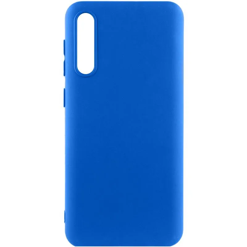 Чохол TPU GETMAN Liquid Silk для Samsung Galaxy A50 / A50s / A30s Синій / Royal blue