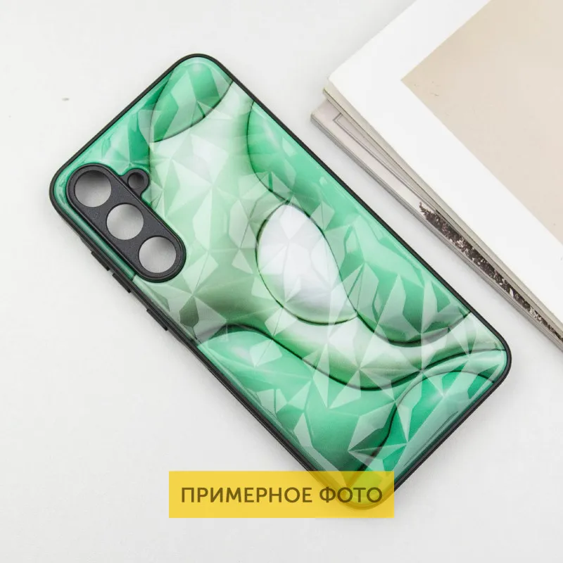 TPU+PC чохол Prisma BubbleGum для Xiaomi Poco X6 / Note 13 Pro 5G 3D Green — фото 4