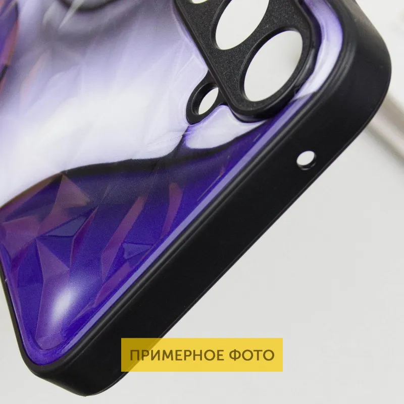 TPU+PC чохол Prisma BubbleGum для Xiaomi Poco X6 / Note 13 Pro 5G 3D Blue — фото 8