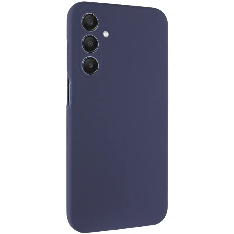Чохол Silicone Cover Lakshmi Full Camera (AAA) для Samsung Galaxy A26 5G Темно-синій / Midnight blue