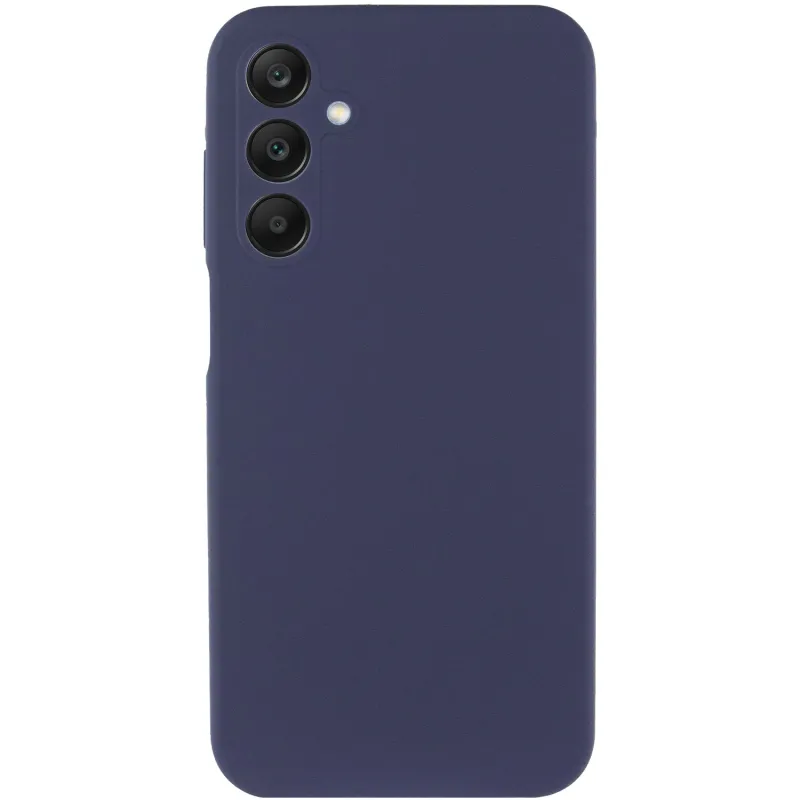Чохол Silicone Cover Lakshmi Full Camera для Samsung Galaxy A26 5G Темно-синій / Midnight blue — фото 3