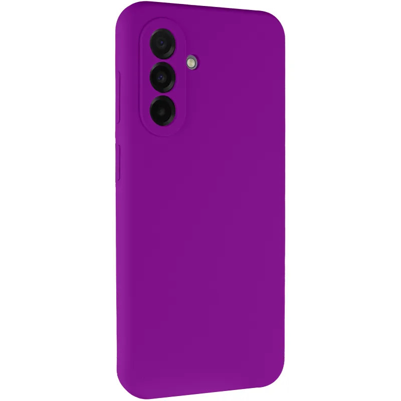 Чохол Silicone Cover Lakshmi Full Camera для Samsung Galaxy A56 5G Сливовий / Purple
