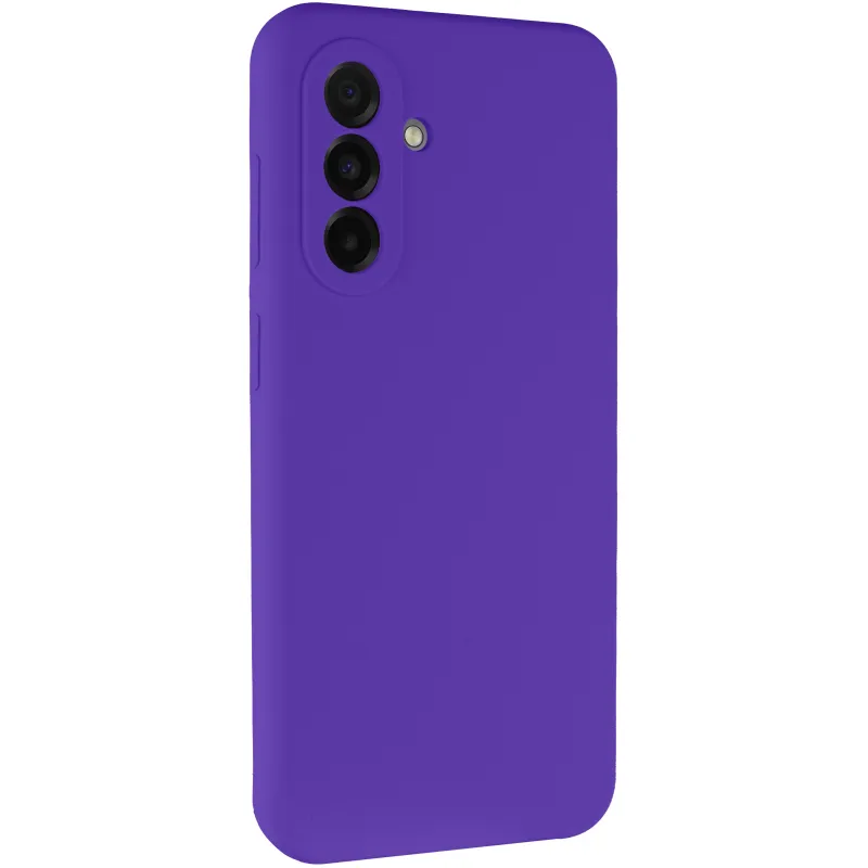 Чохол Silicone Cover Lakshmi Full Camera (AAA) для Samsung Galaxy A56 5G Фіолетовий / Amethyst
