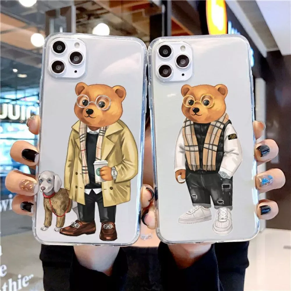 Cute Fashion Bear TPU Case  iPhone 13 Pro 6.1" - фото 5