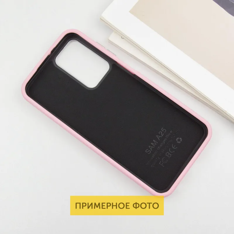 Шкіряний чохол Leather Case Metal Buttons для Xiaomi Redmi A3 Light Pink — фото 5