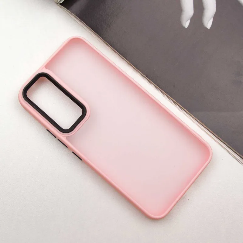 Чохол TPU+PC Lyon Frosted для Samsung Galaxy A36 5G / A56 5G Pink — фото 2