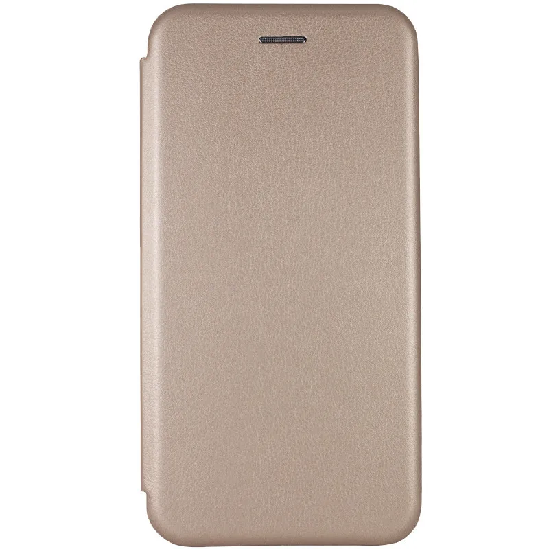 Шкіряний чохол-книжка Classy для Xiaomi Redmi Note 14 5G Золотий