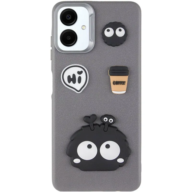 Чохол TPU Leather Toys для Samsung Galaxy A06 Monster / Grey — фото 2