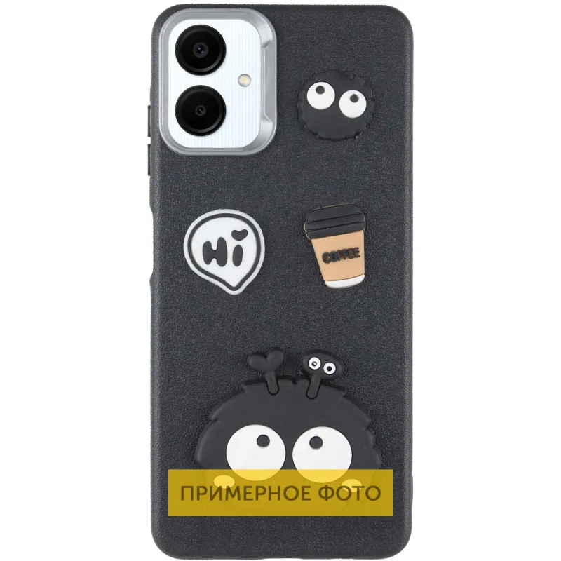 Чохол TPU Leather Toys для Samsung Galaxy A06 Monster / Black — фото 2