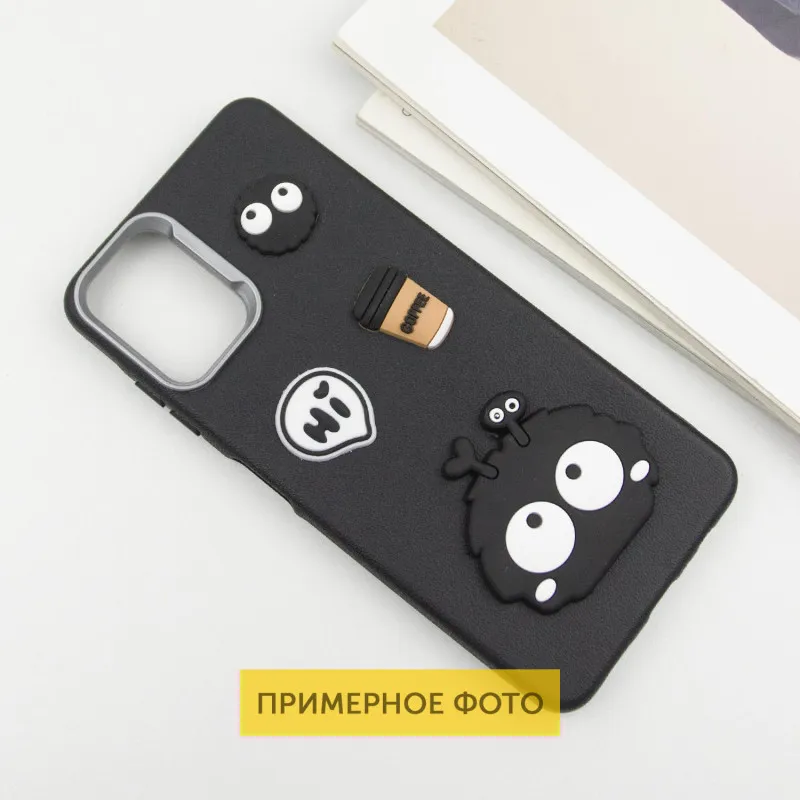 Чохол TPU Leather Toys для Samsung Galaxy A06 Monster / Black — фото 3