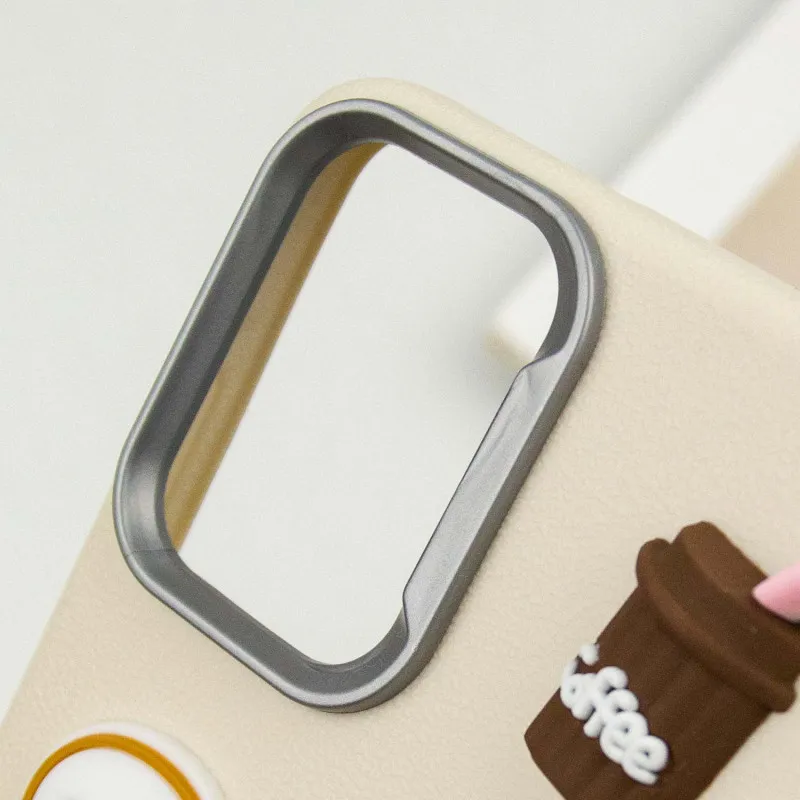Чохол TPU Leather Toys для Samsung Galaxy A06 Capybara / Sand — фото 6