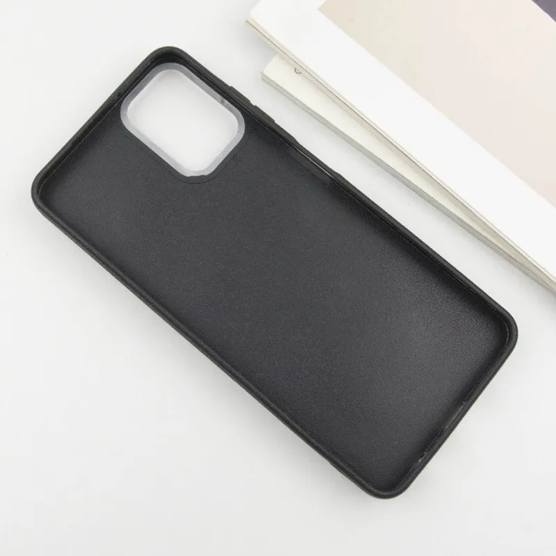 Чохол TPU Leather Toys для Samsung Galaxy A06 Coffee / Black — фото 3
