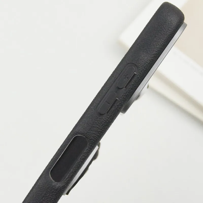 Чохол TPU Leather Toys для Samsung Galaxy A06 Coffee / Black — фото 4