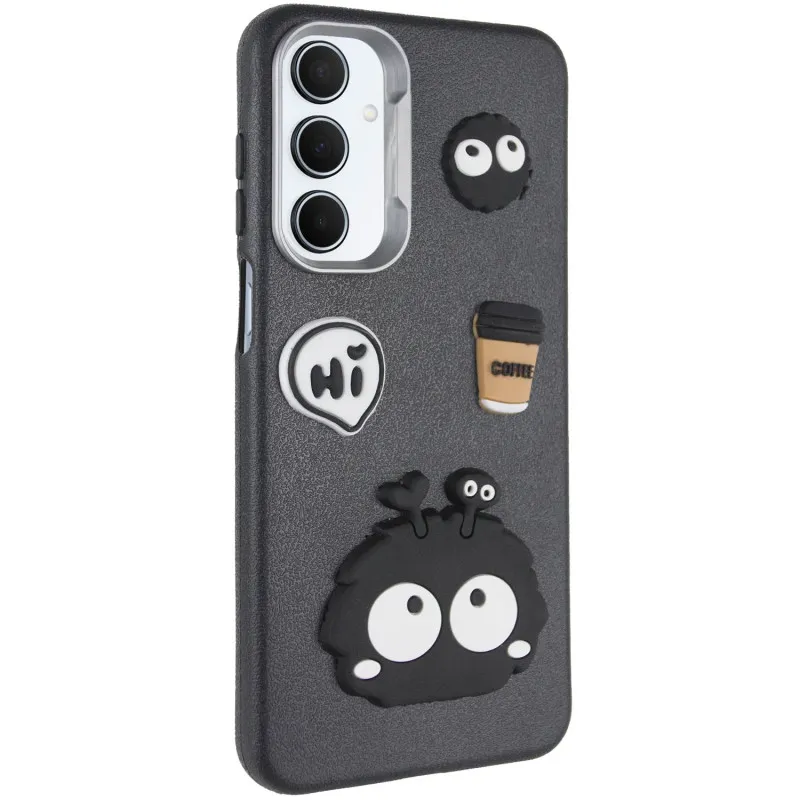 Чохол TPU Leather Toys для Samsung Galaxy A26 5G Monster / Black