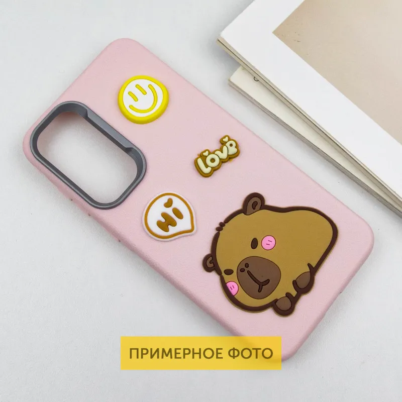Чохол TPU Leather Toys для Xiaomi Redmi A3 Capybara / Pink — фото 3
